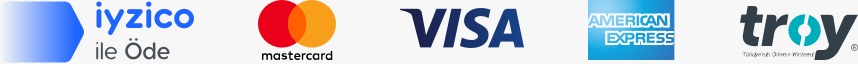 iyzico ile Öde - Visa, Mastercard, American Express, Troy